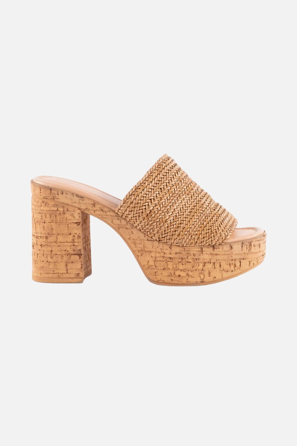 Mesh Glow Seychelles Applause Woven Sandal in Tan