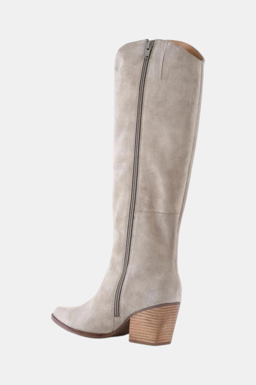 Seychelles Begging You Tall Boot in Sand Lace-Up Closure Cozy And Warm