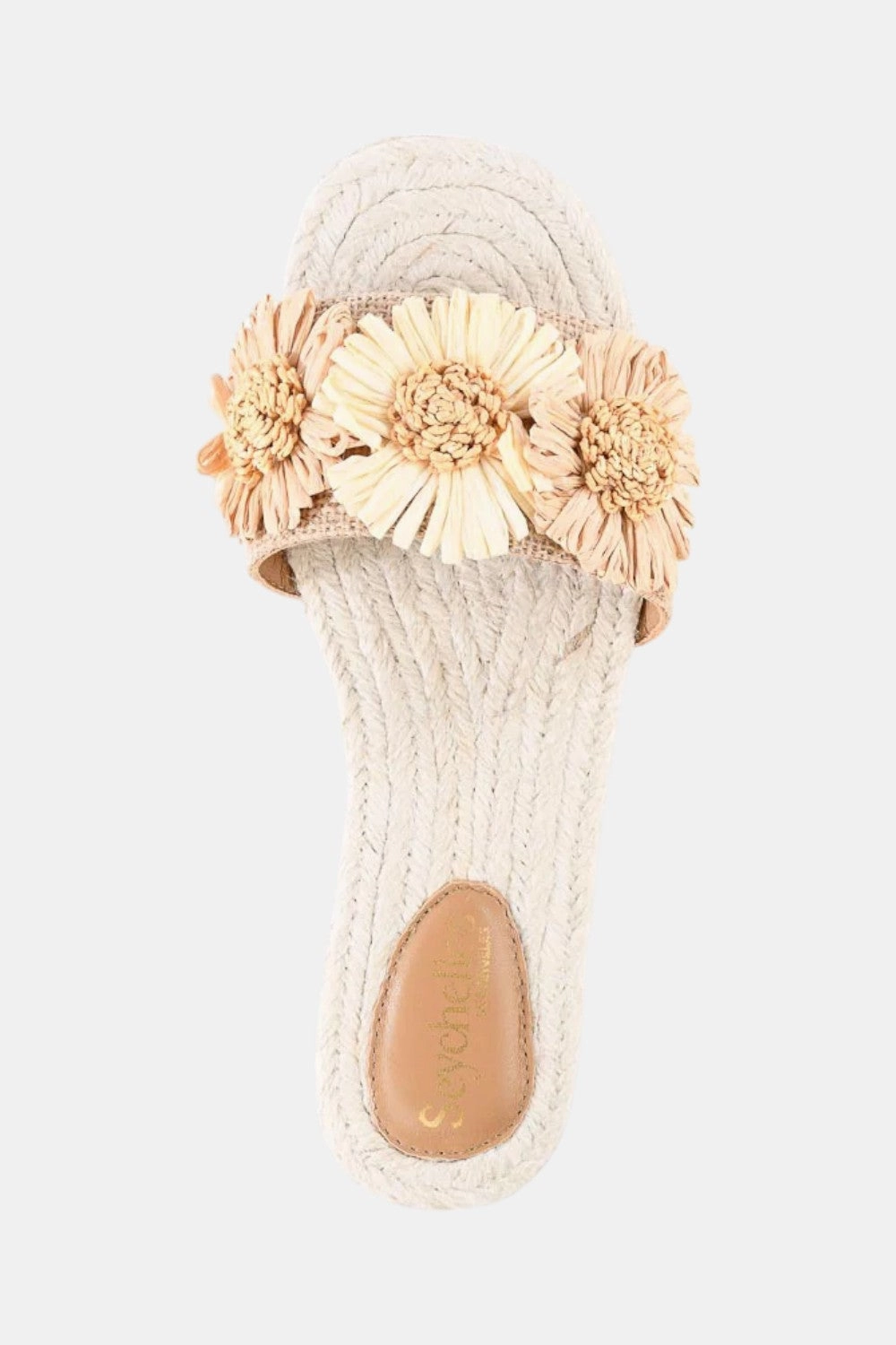 Seychelles Botanical Gardens Sandal in Vanilla Heel Cushioning Canvas Material