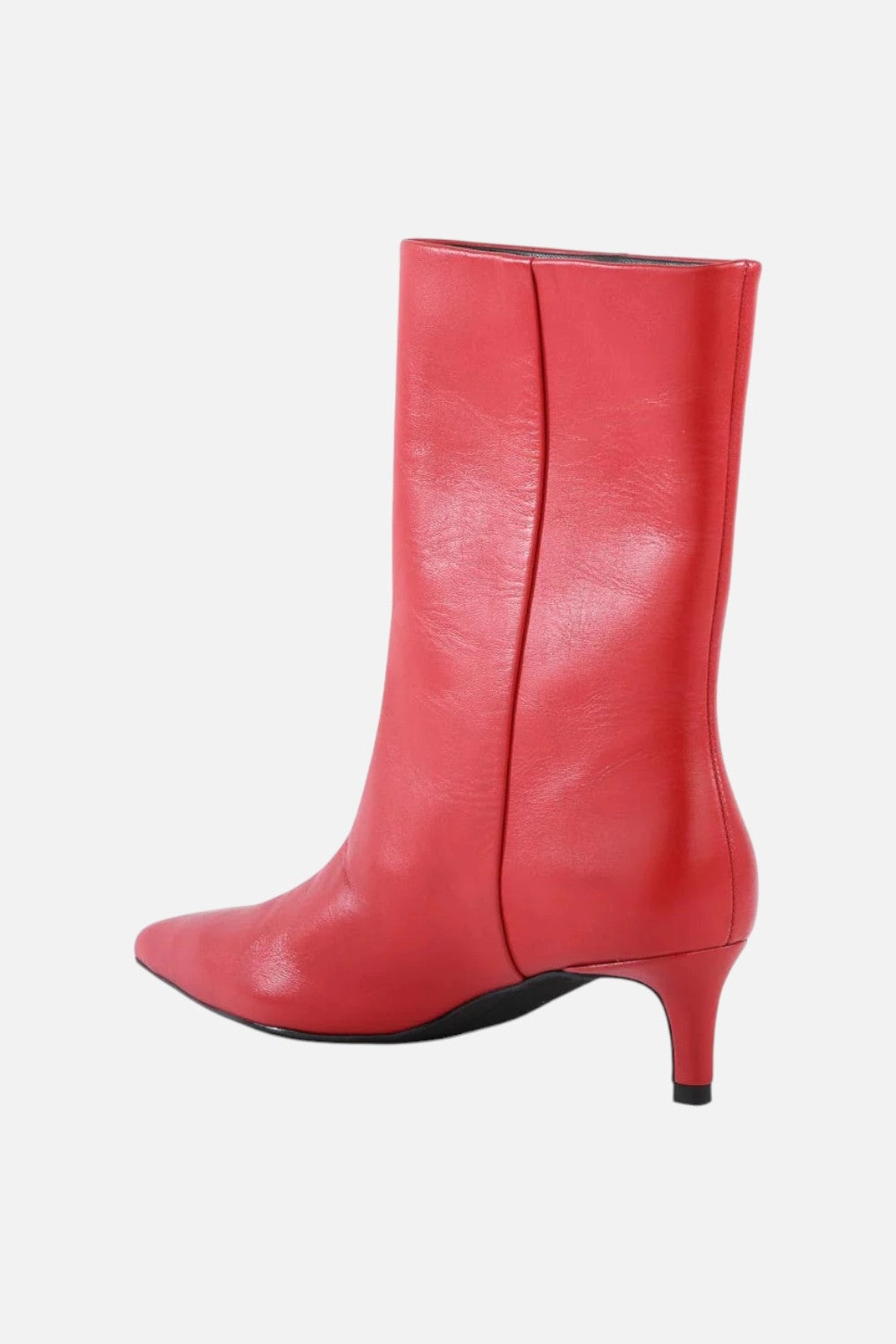 Pointed Pumps Retro Vibes Seychelles Game Changer Boot in Red