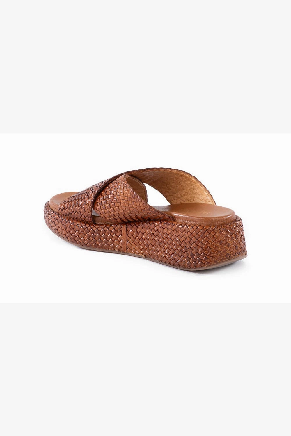 Cozy Travel Fit Soft Material Seychelles Key West Leather Sandal in Tan