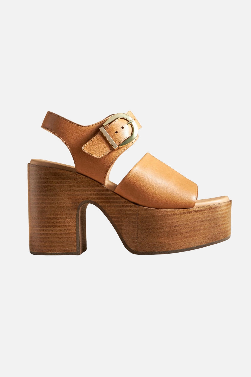 Resilient Unique Design Seychelles Mosh Pit Platform Sandals in Tan