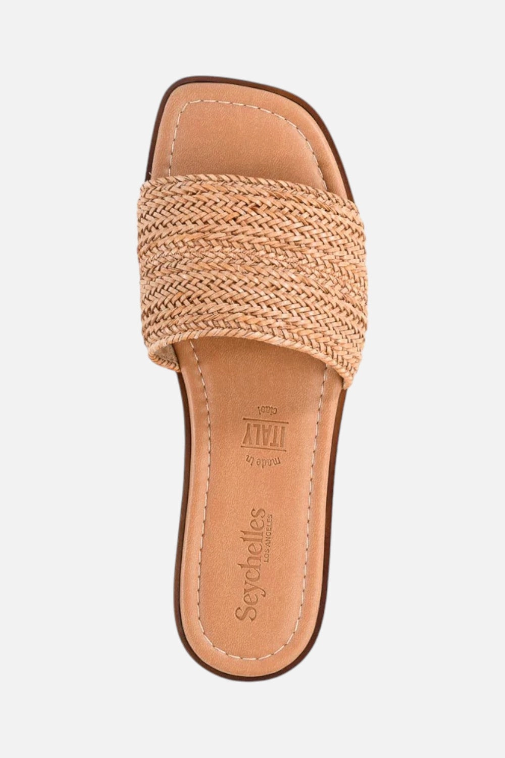 Seychelles Palms Perfection Slide in Tan Anti mold