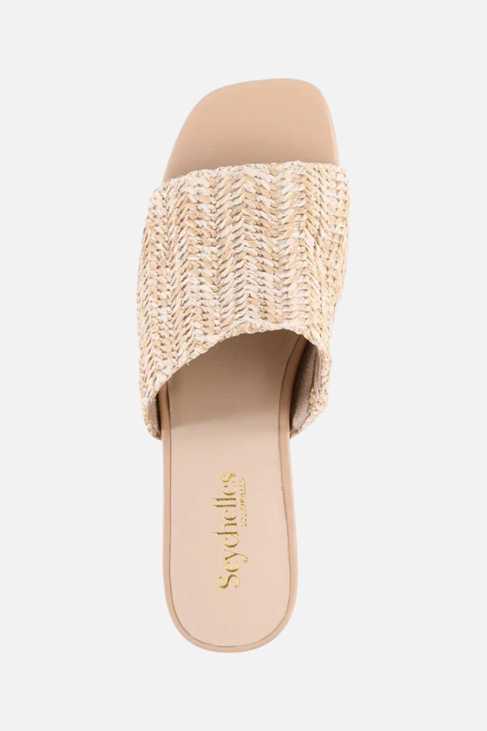 Seychelles Pepper Sandal in Natural Raffia MeshUpper