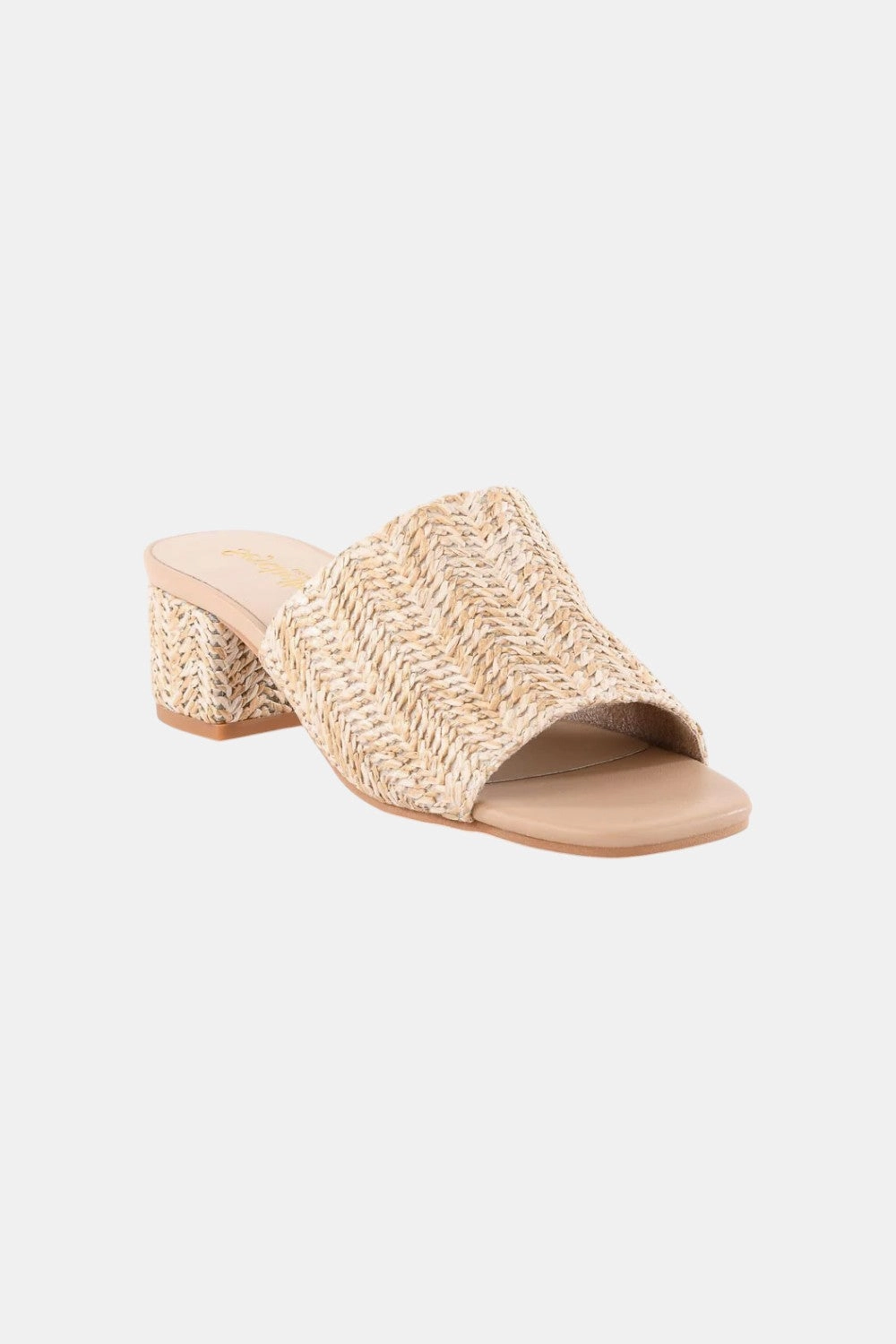 Seychelles Pepper Sandal in Natural Raffia Quick Step-On