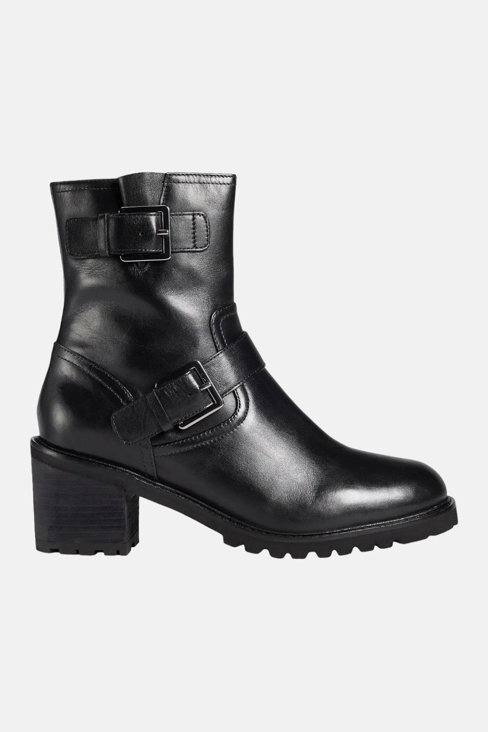 Seychelles Run Free Booties in Black Leather Shear Warm