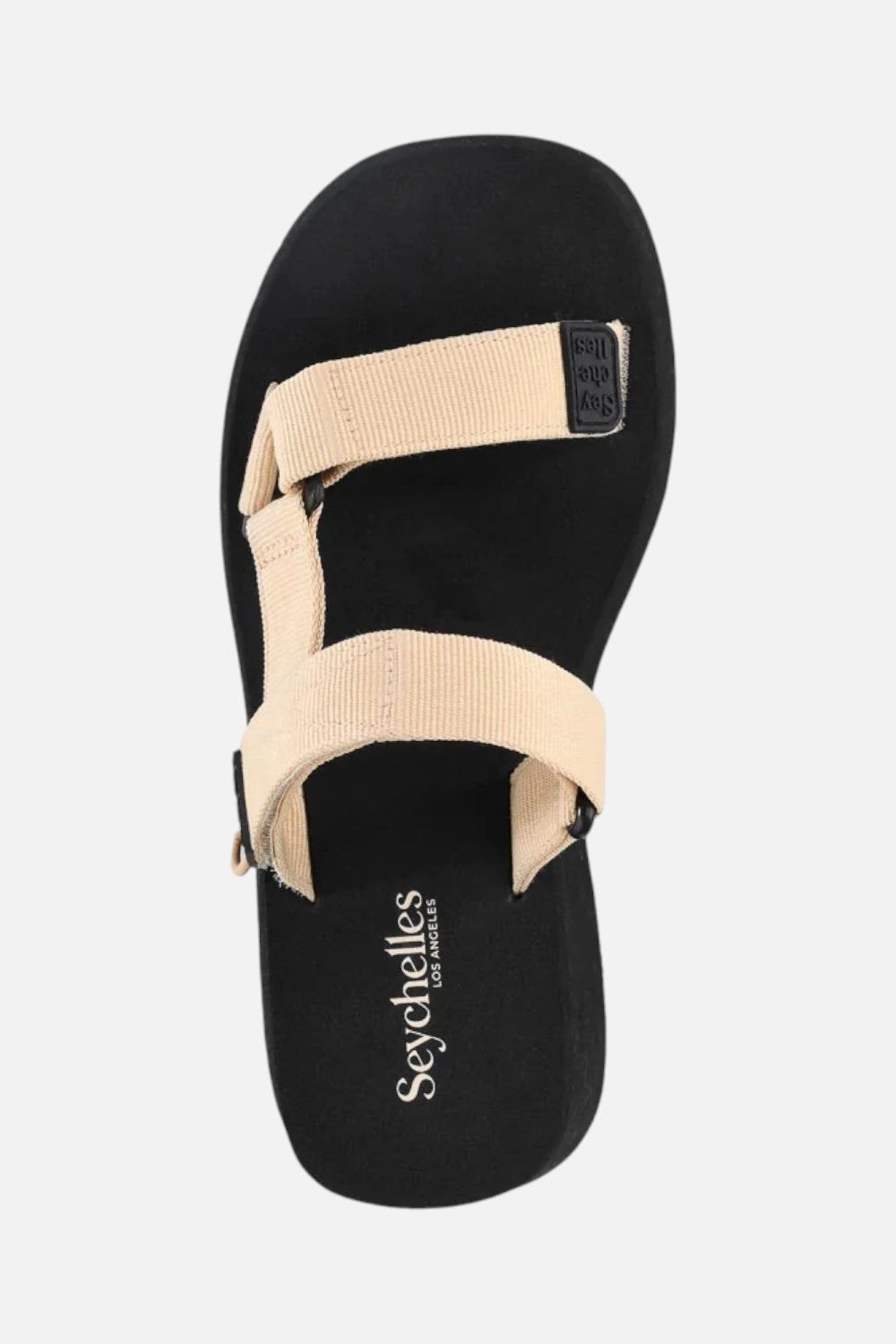 Seychelles Skip To Me Sandal in Beige Heel Stabilizer