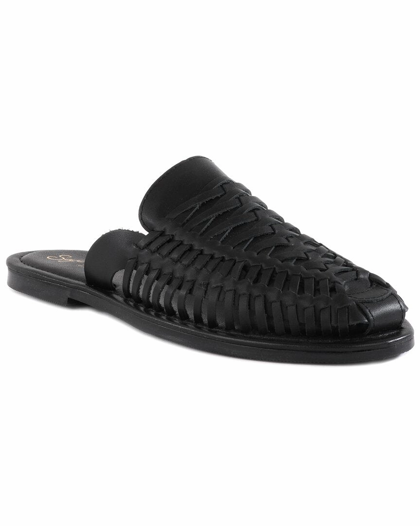 Comfortable For Treadmill Seychelles Woven Leather Mule