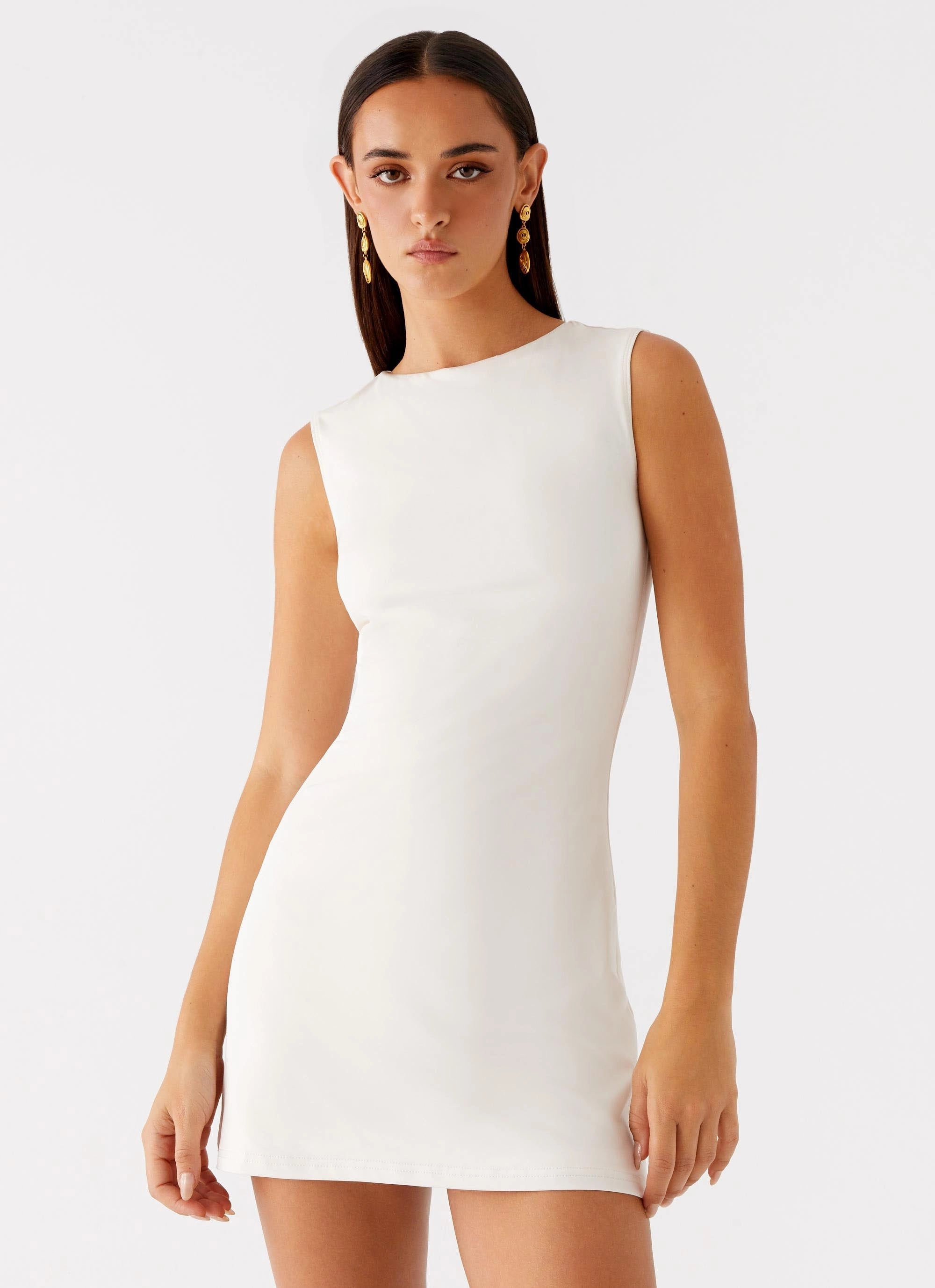 Shai Pearl Mini Dress - Ivory french chic Body Flow