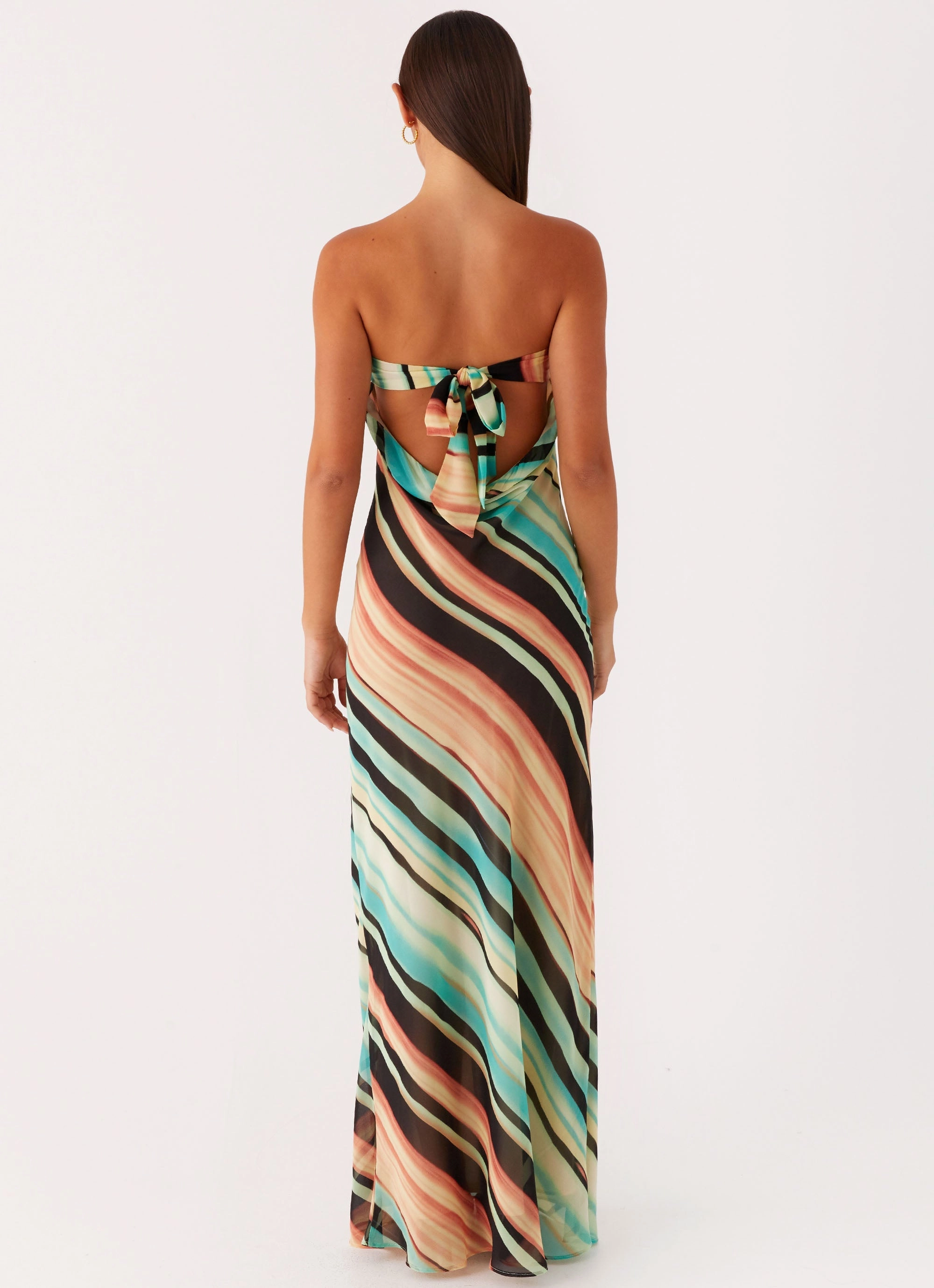 All Timewear Como Maxi Dress - Stripe