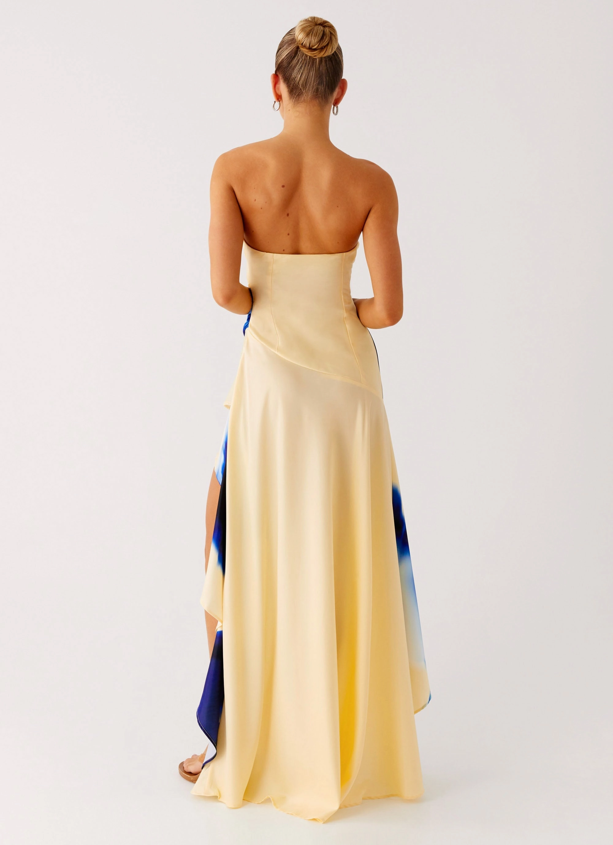 Bodie Maxi Dress - Heirloom Bloom Light material