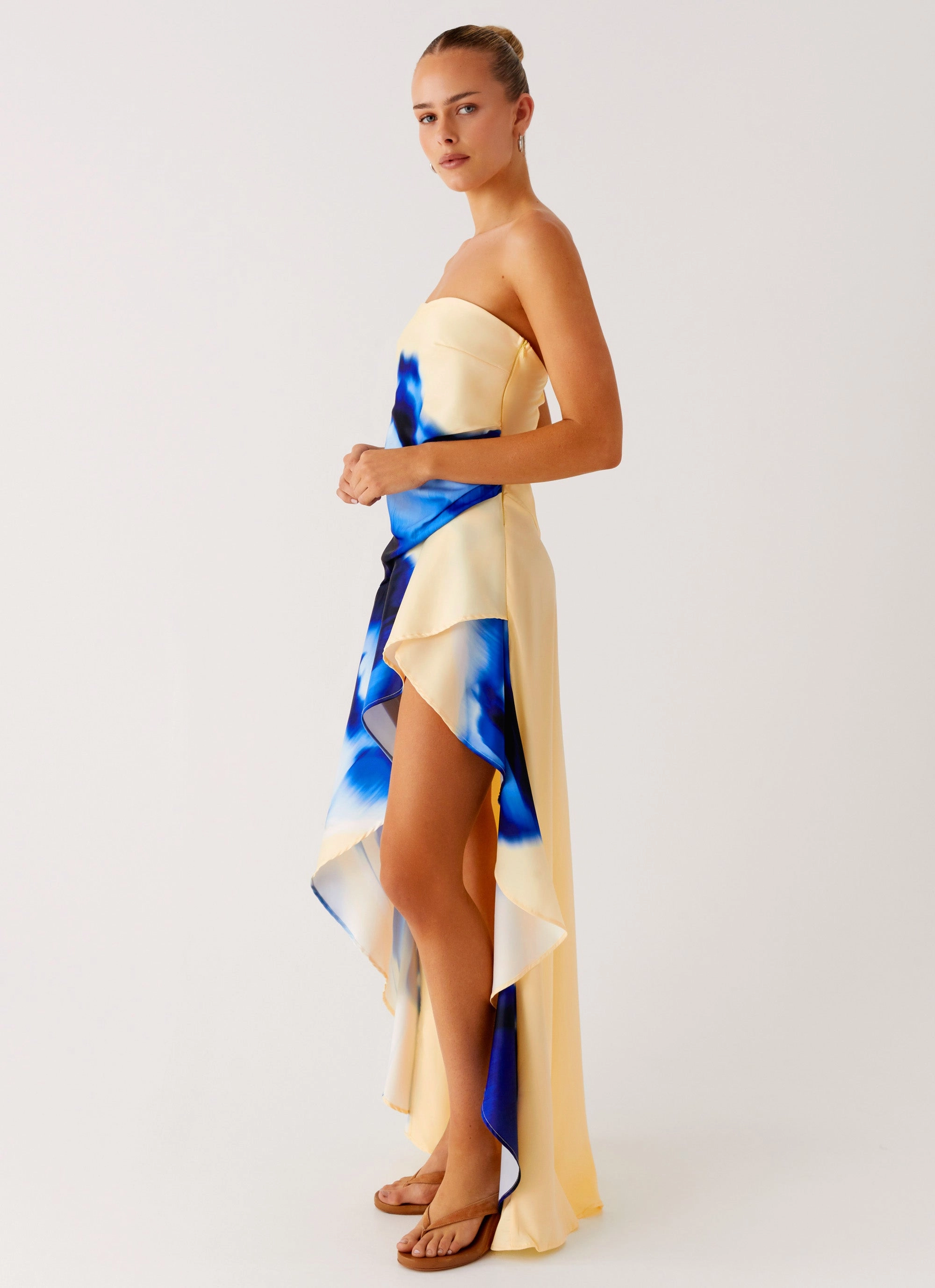 Bodie Maxi Dress - Heirloom Bloom Light Attitude Smile Soft