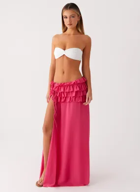 Tummy Control Shirin Sarong - Hot Pink