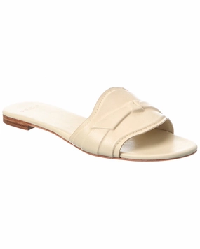 Alexandre Birman Padded Clarita Leather Slide Multi Surface