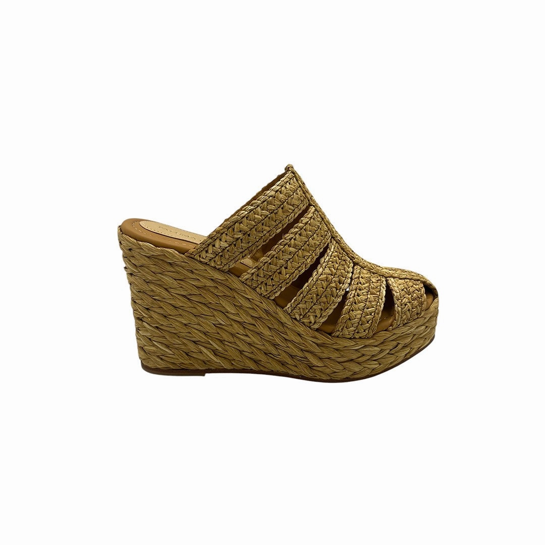 Durable Outsole Material Garza Wedge Mules
