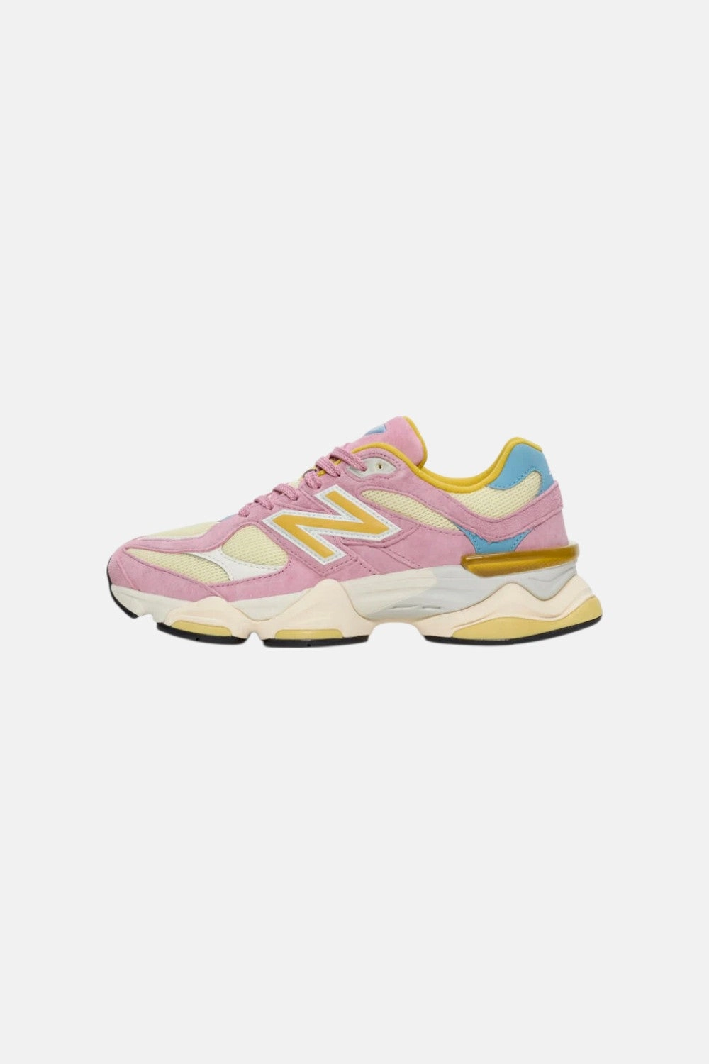 New Balance 9060 in Pink Taffy - Women's Back Cushion