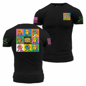 Camping practicality Fashion Comfort No More Kings T-Shirt - Black