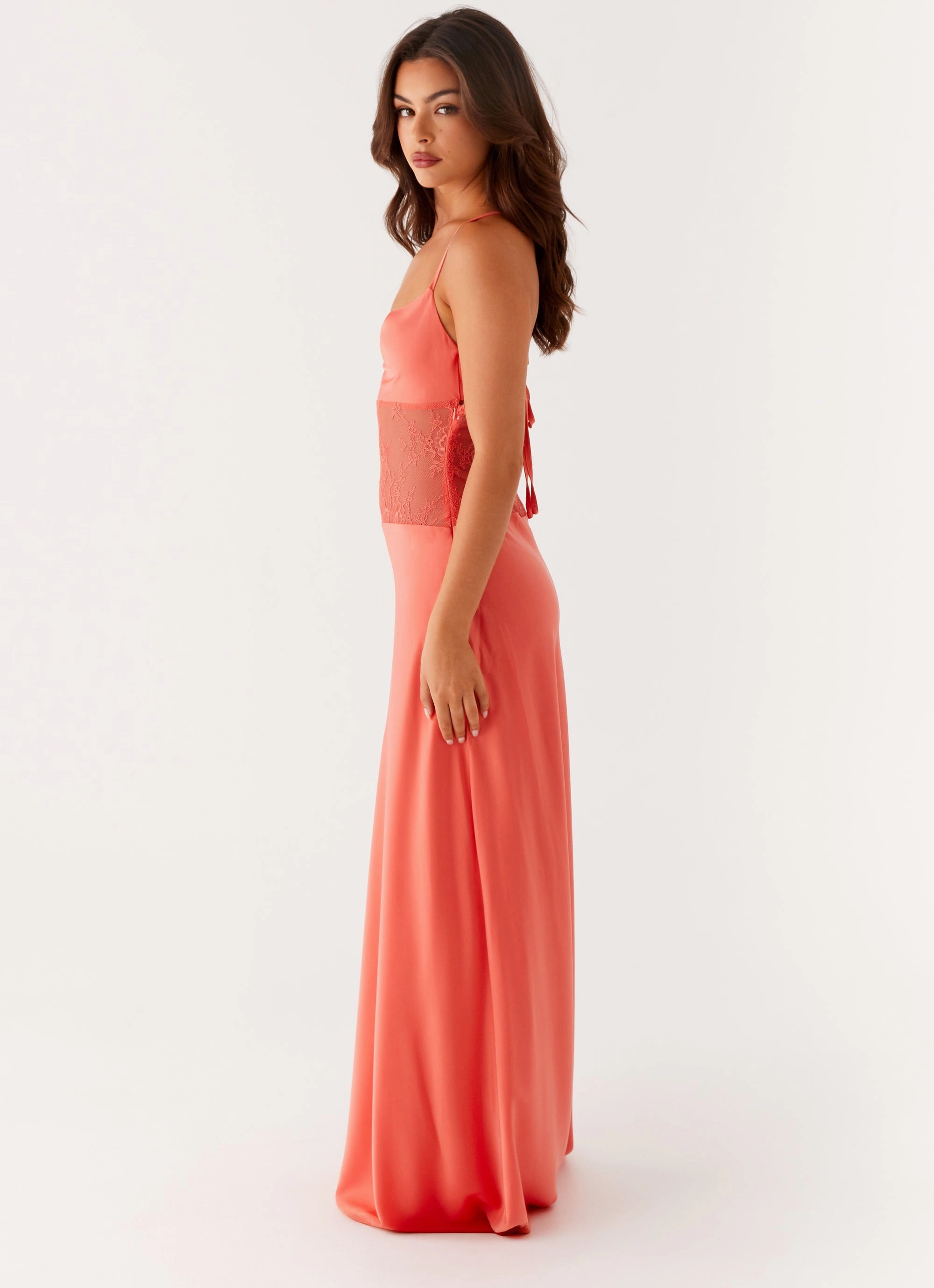Smooth Blend Walk Easy Shae Maxi Dress - Tangerine