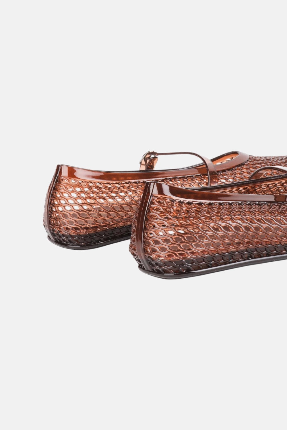 Intentionally Blank Classy Jelly Mary Jane in Mocha Shank Light Comfort Flats