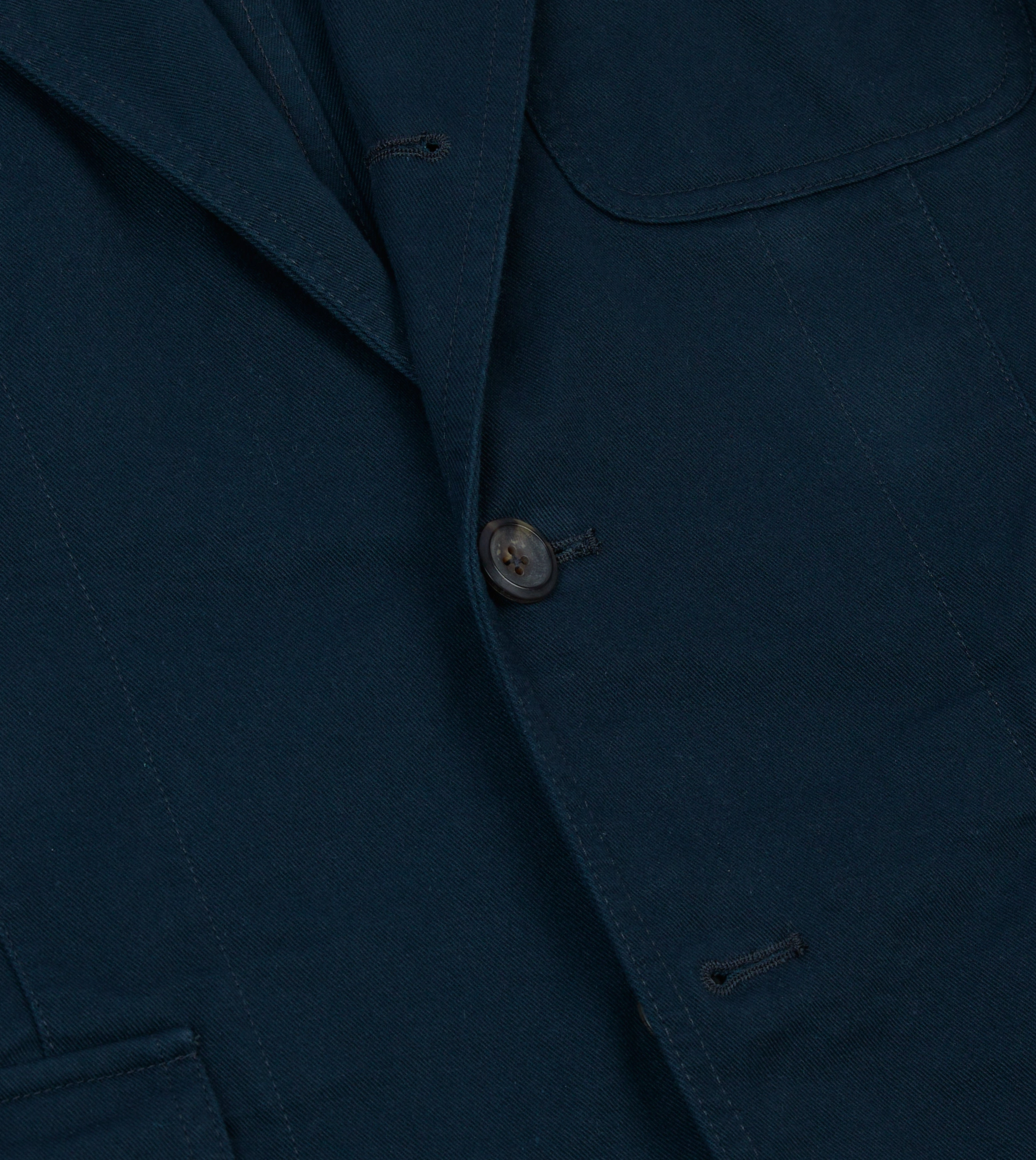 Navy Vintage Wash Cotton Games Blazer Mk. I Timeless Comfort