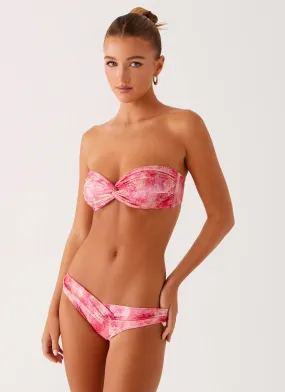 Delta Bikini Bottoms - Flamingo Fling No-Ride-Up