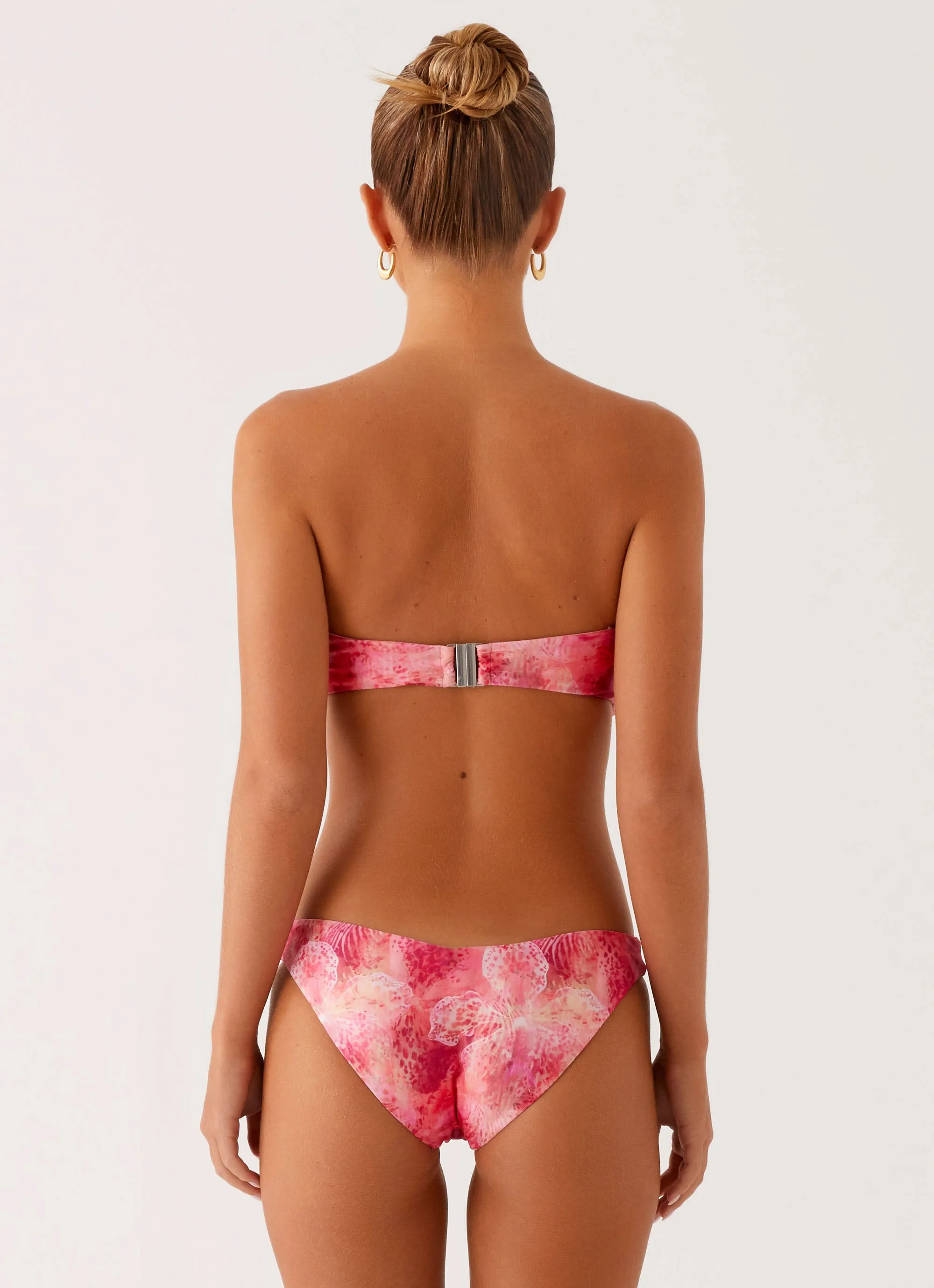 Delta Bikini Bottoms - Flamingo Fling Butterfly Back Closure Flexible Waistband