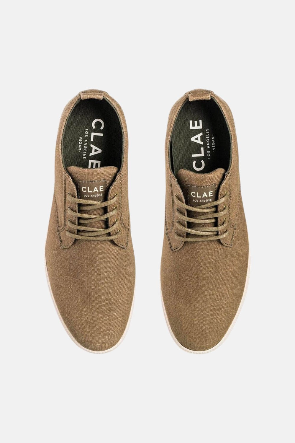Heel Cushion CLAE Ellington Textile Sneaker In Army Hemp