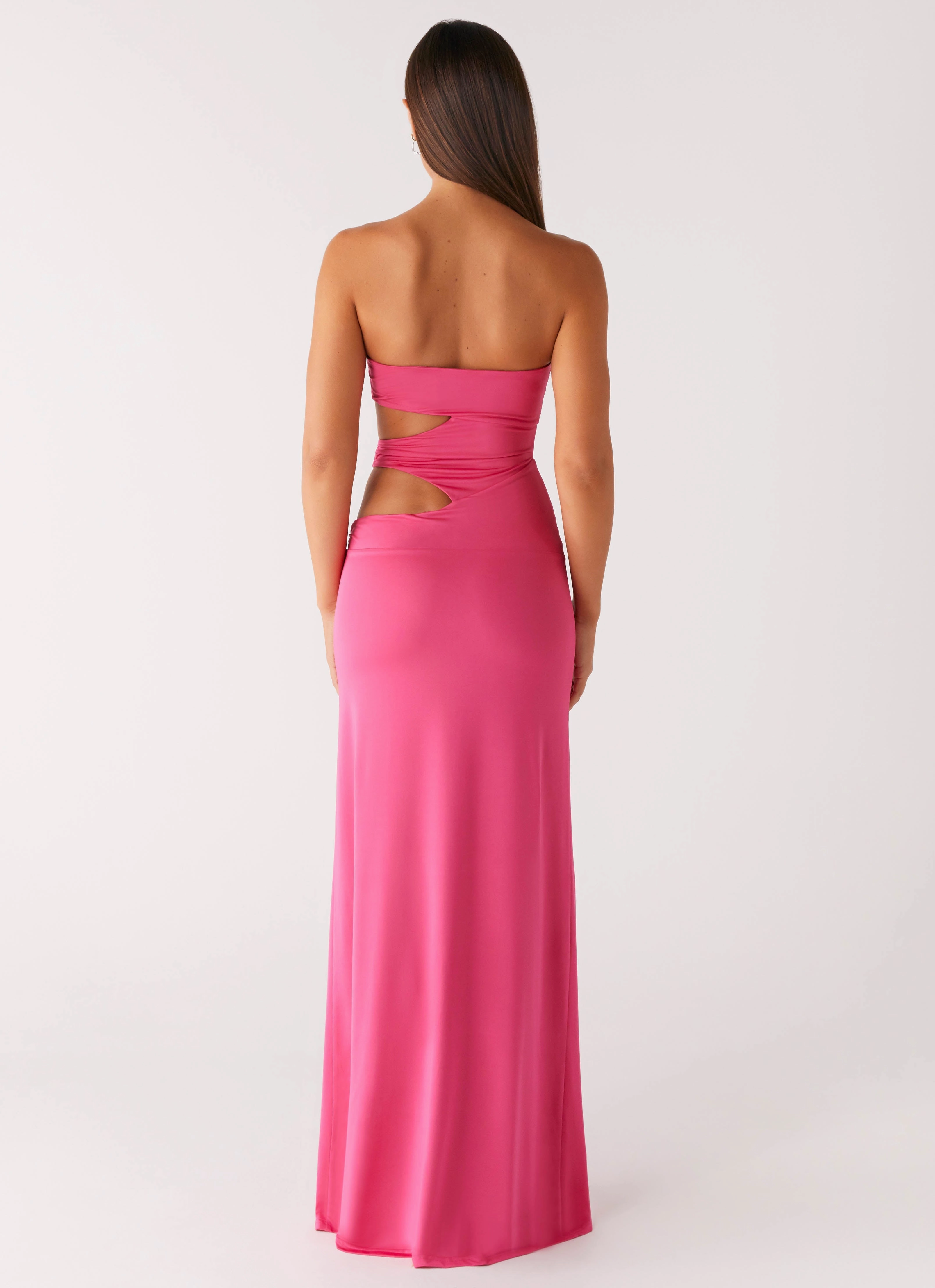 Montego Maxi Dress - Pink Smooth Blend Polished Layer