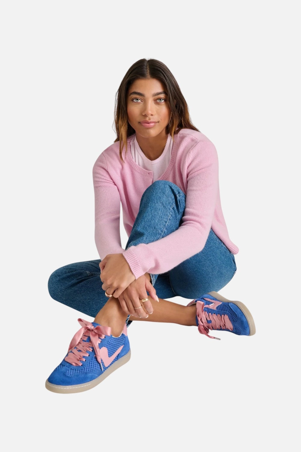 Good Value Memory Foam Lining Dolce Vita Notice Mesh Sneakers Royal Blue Woven Mesh