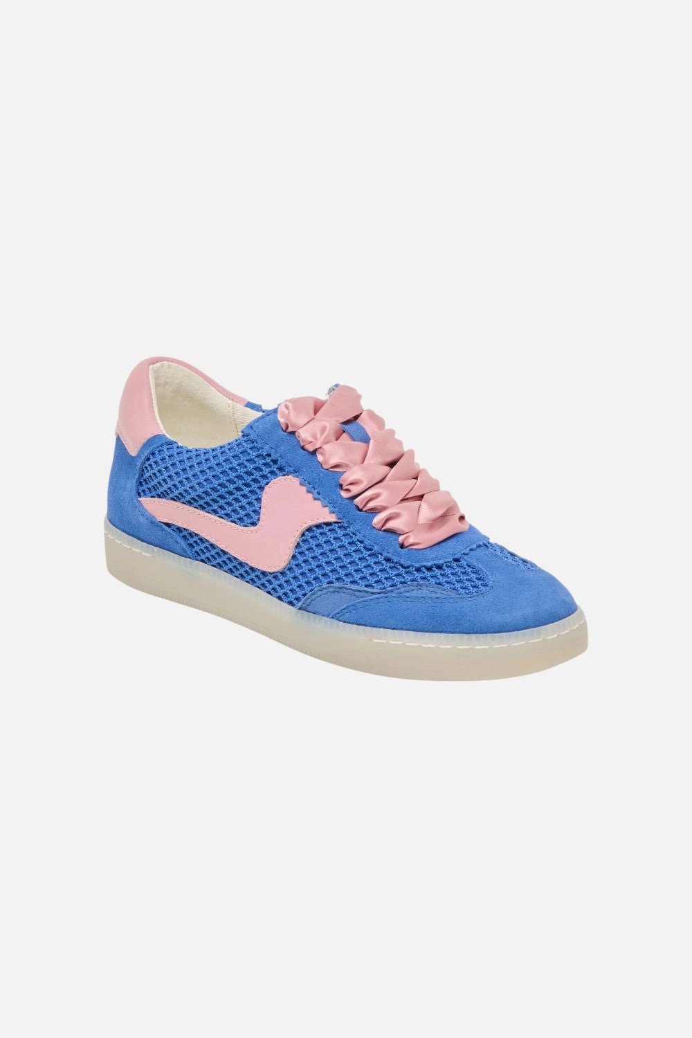 Dolce Vita Notice Mesh Sneakers Royal Blue Woven Mesh Bacterial Inhibition