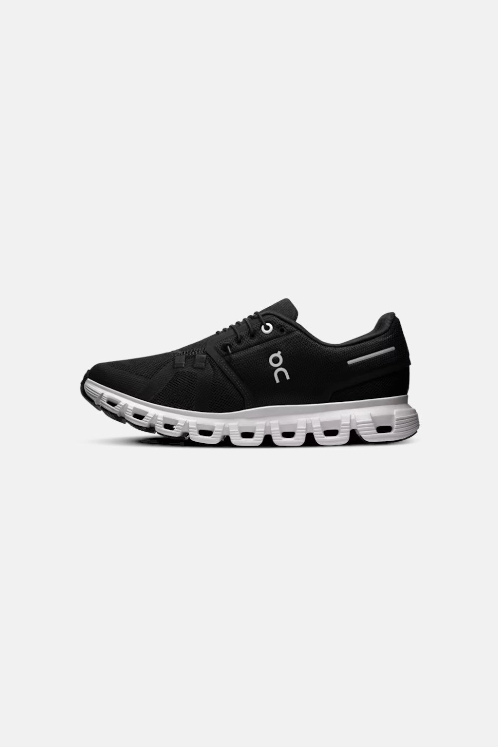 On Running Women's Cloud 6 in Black & White Base Comfort Secure look