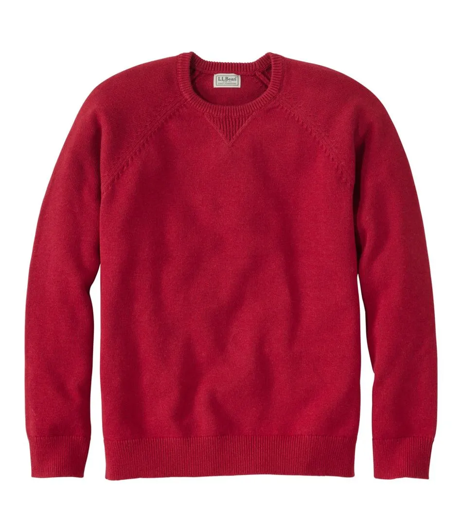 Wicked Soft Cotton Cashmere Crew Men's Regular Lightweight Weave