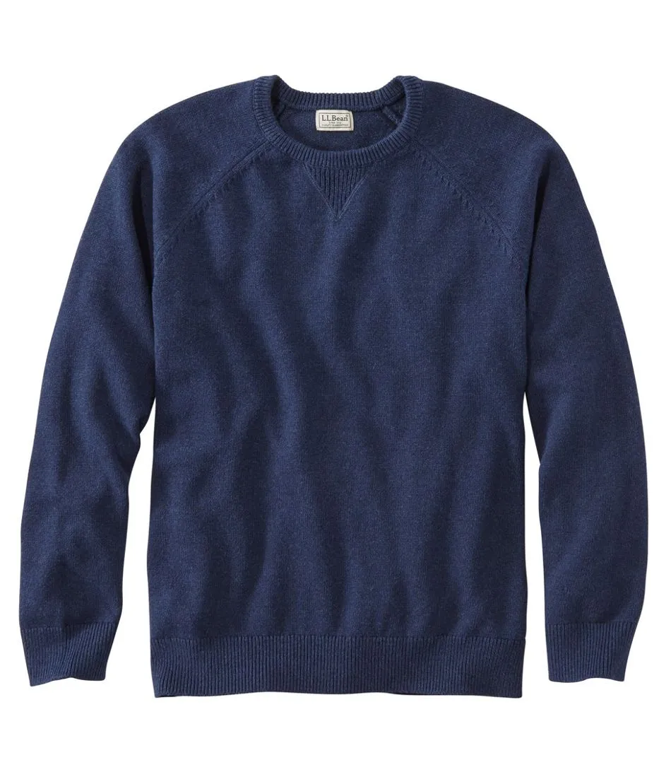 Wicked Soft Cotton Cashmere Crew Men's Regular Lightweight Layer Day-To-Night Wear