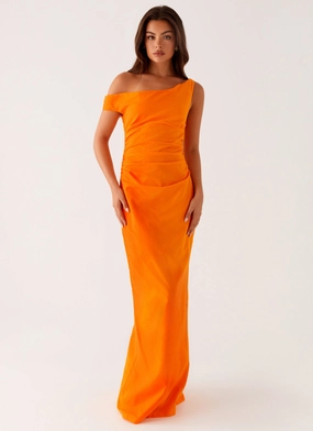 Ignite Maxi Dress - Orange Timeless Style Wear