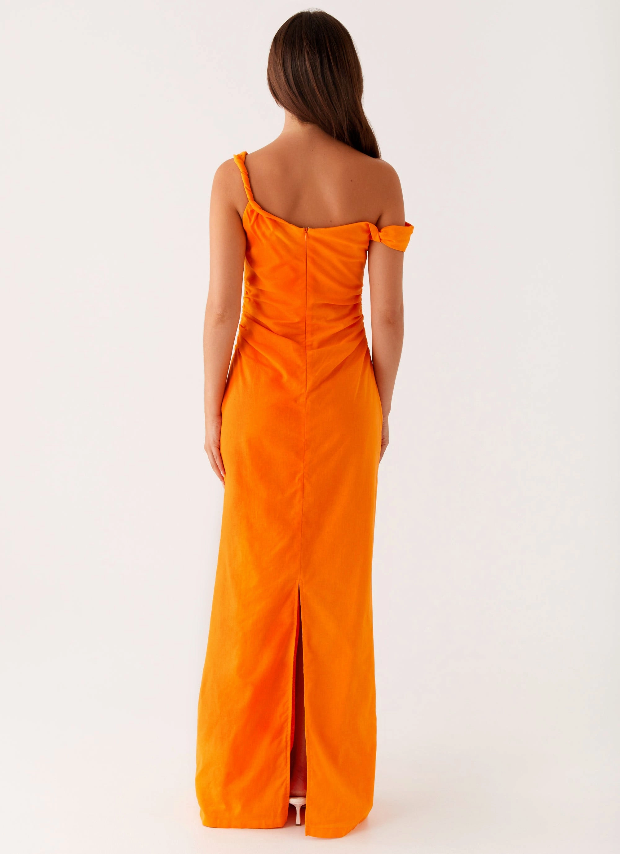 petite size Effortless Layering Ignite Maxi Dress - Orange