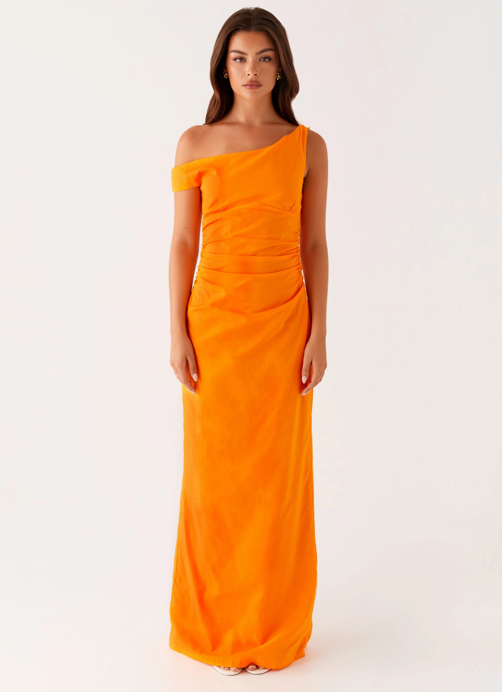 Ignite Maxi Dress - Orange Basic Mood