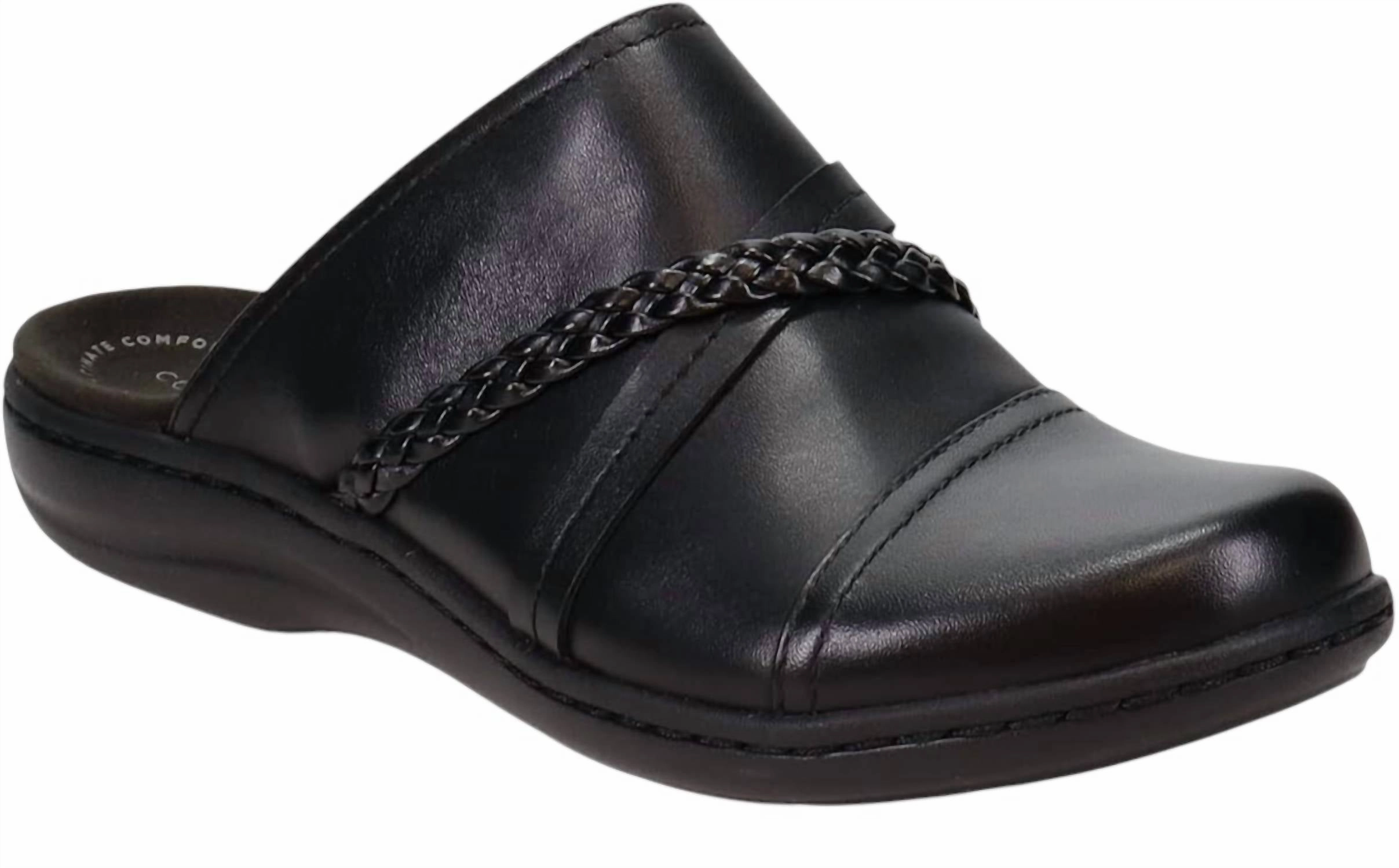 microfiber Women's Laurieann Step Clogs In Black