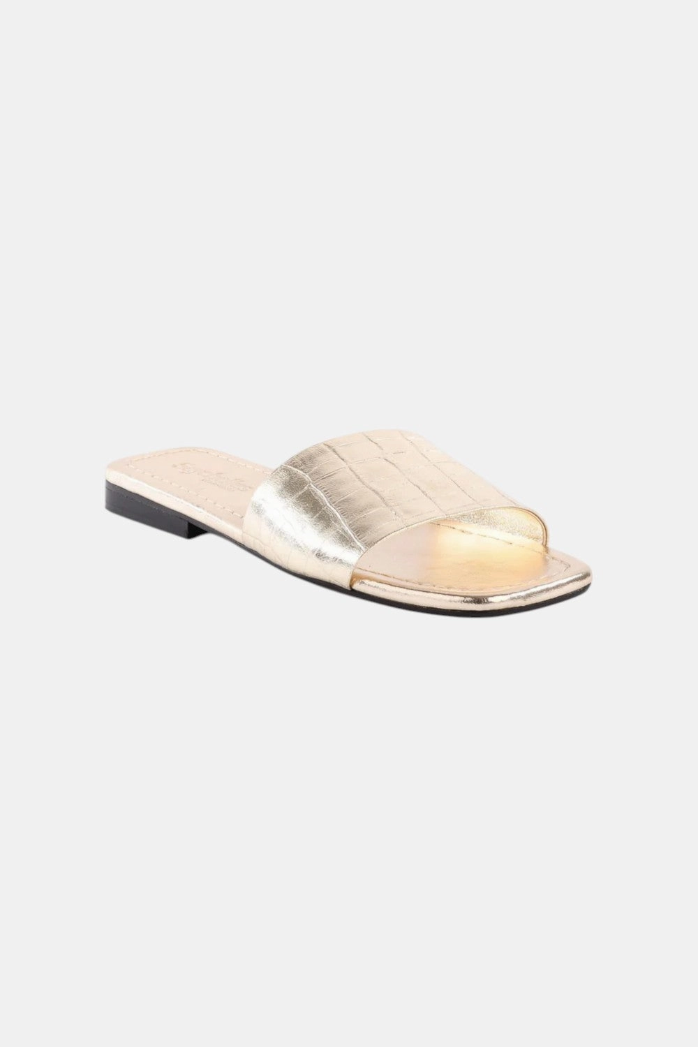Lightweight Outsole Seychelles Paris Slide in Gold