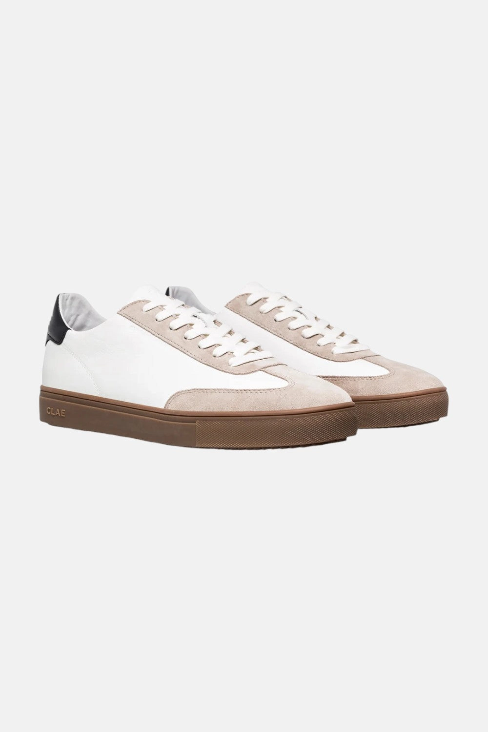 Fresh Ride Low Use Clae Deane White Feather Grey Dark Gum