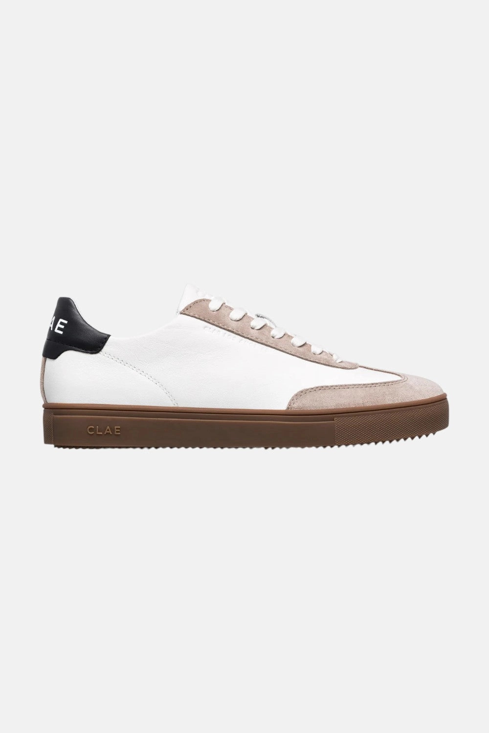 Comfort Strapping Full-Support Clae Deane White Feather Grey Dark Gum