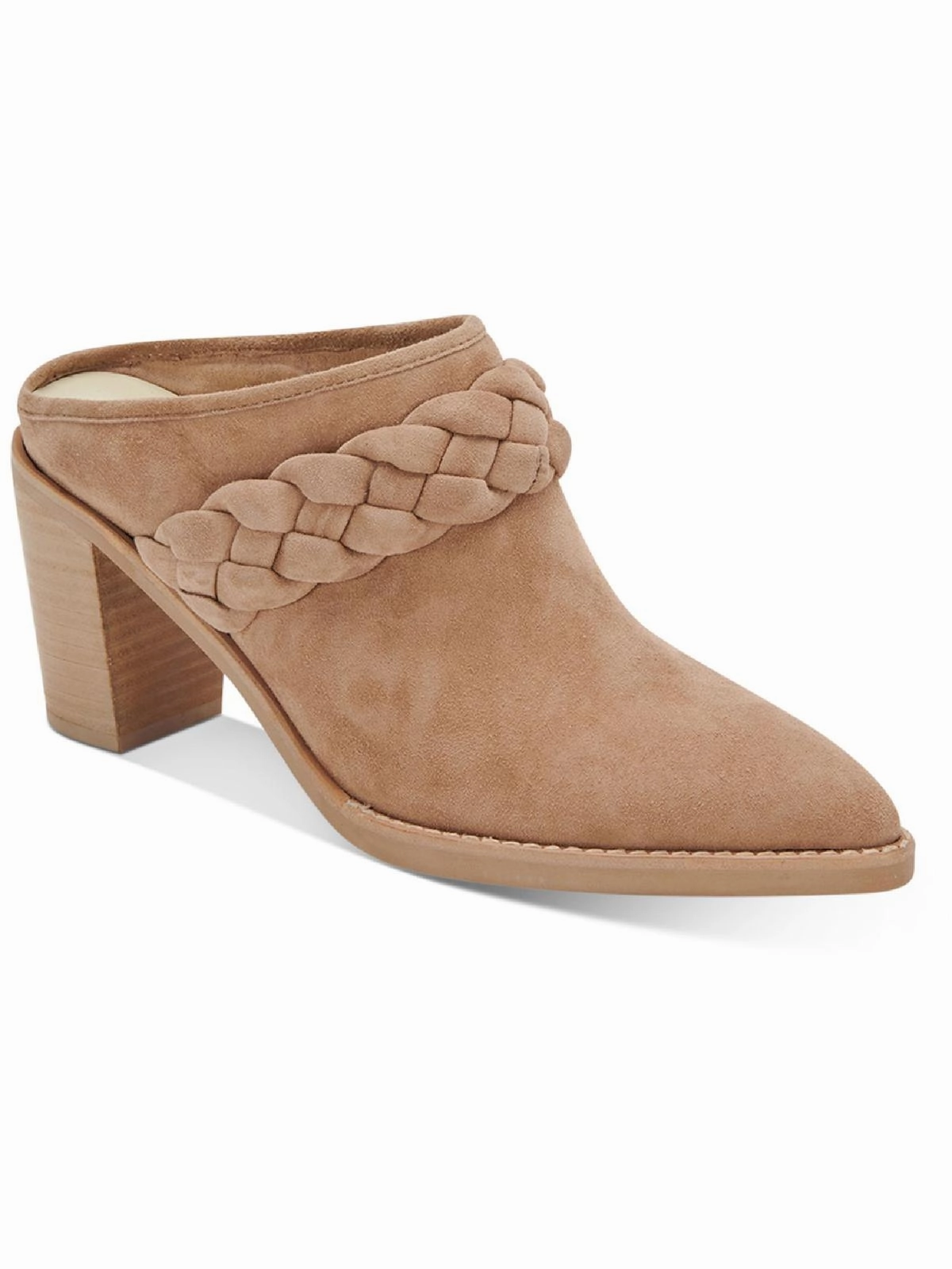 Cozy Slippers Serla Womens Suede Pointed Toe Mules