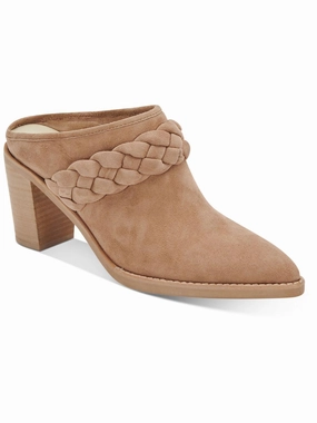 Cozy Slippers Serla Womens Suede Pointed Toe Mules