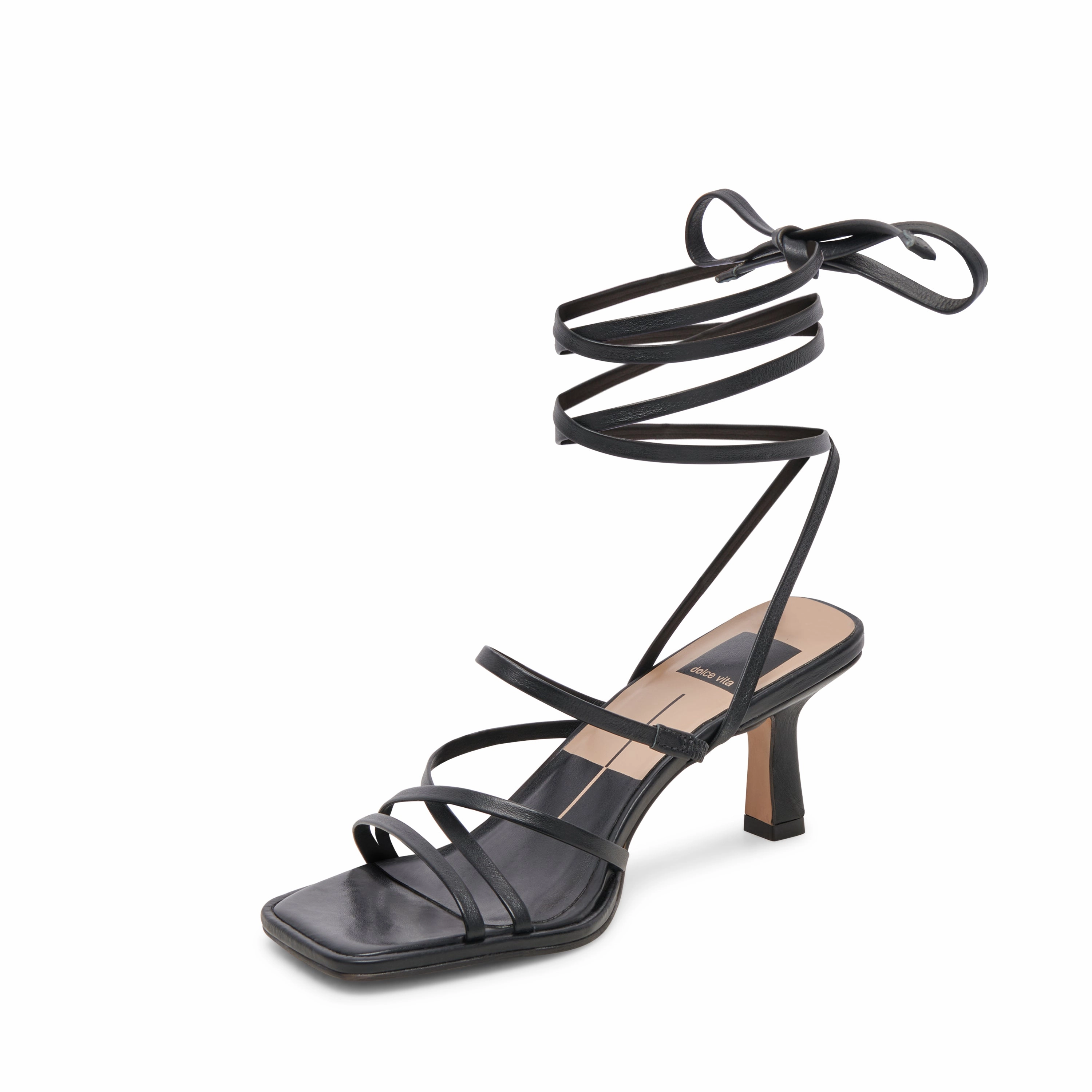 Comfortable Collar Malabo Heels - Black