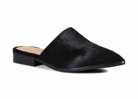 Lightweight Midsole Comfortable Backstrap Women's High Up Mules In Black