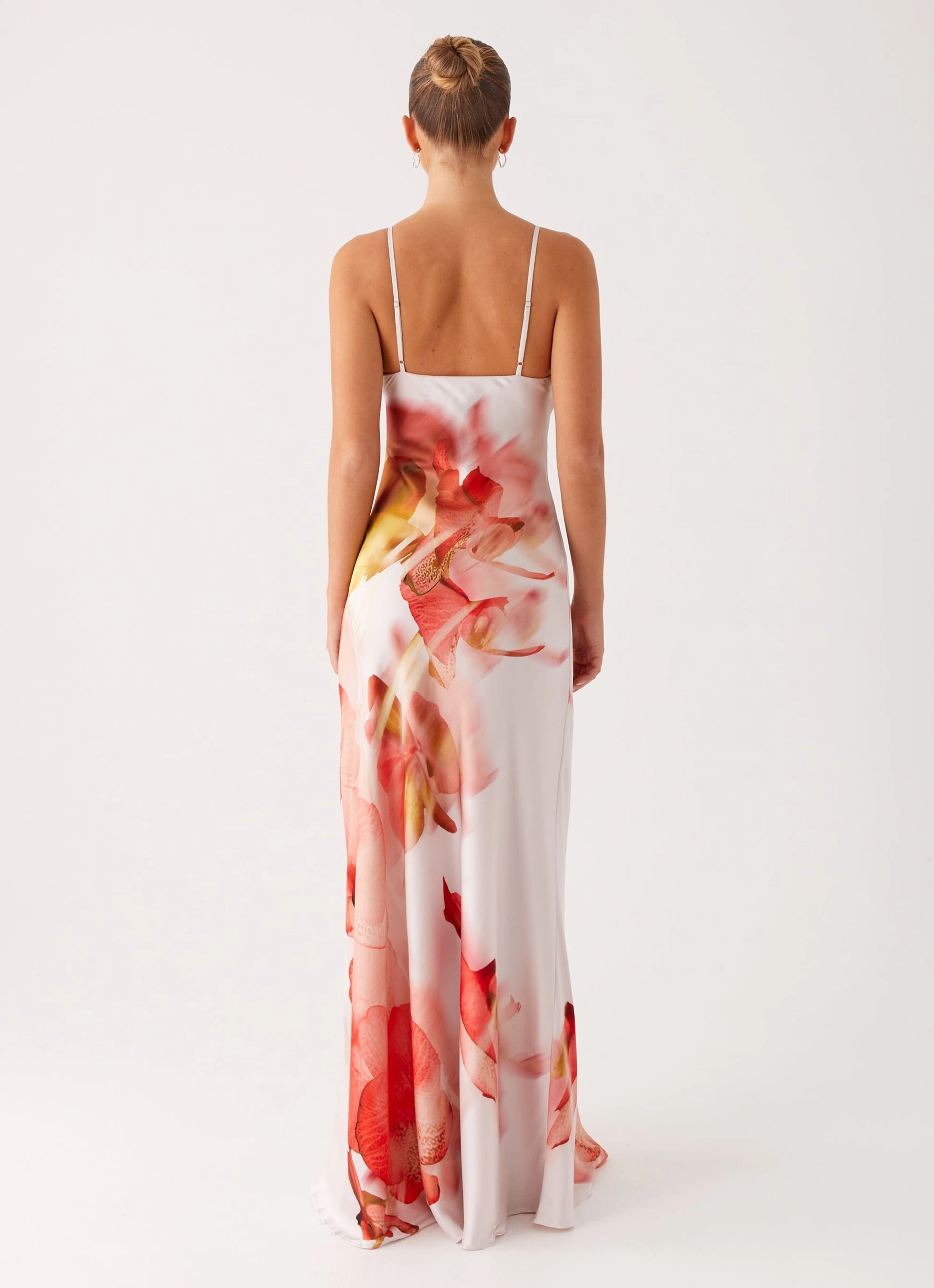Pacha Maxi Dress - Peach Rose Light Flow