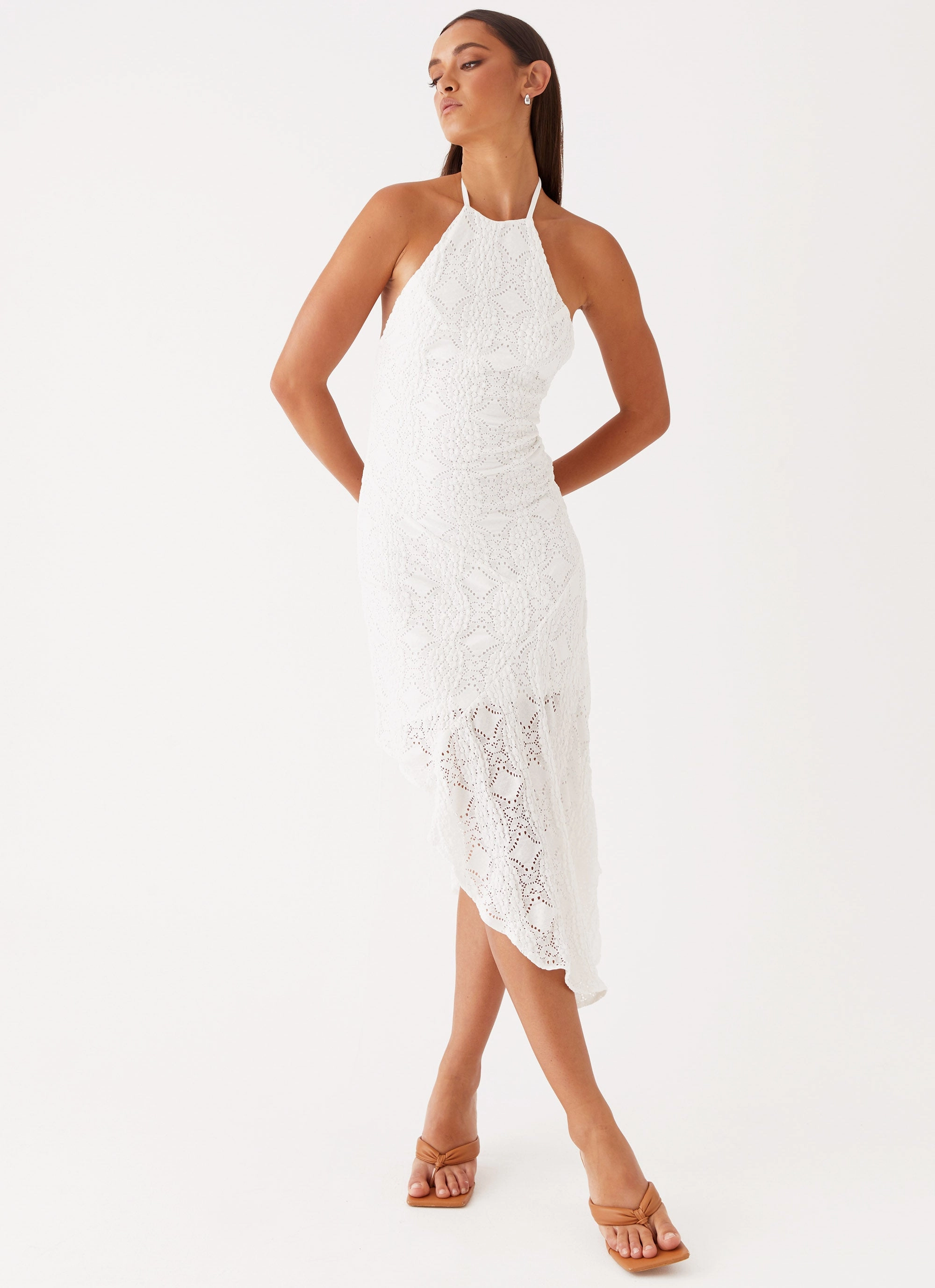 Night Style Sondela Maxi Dress - White
