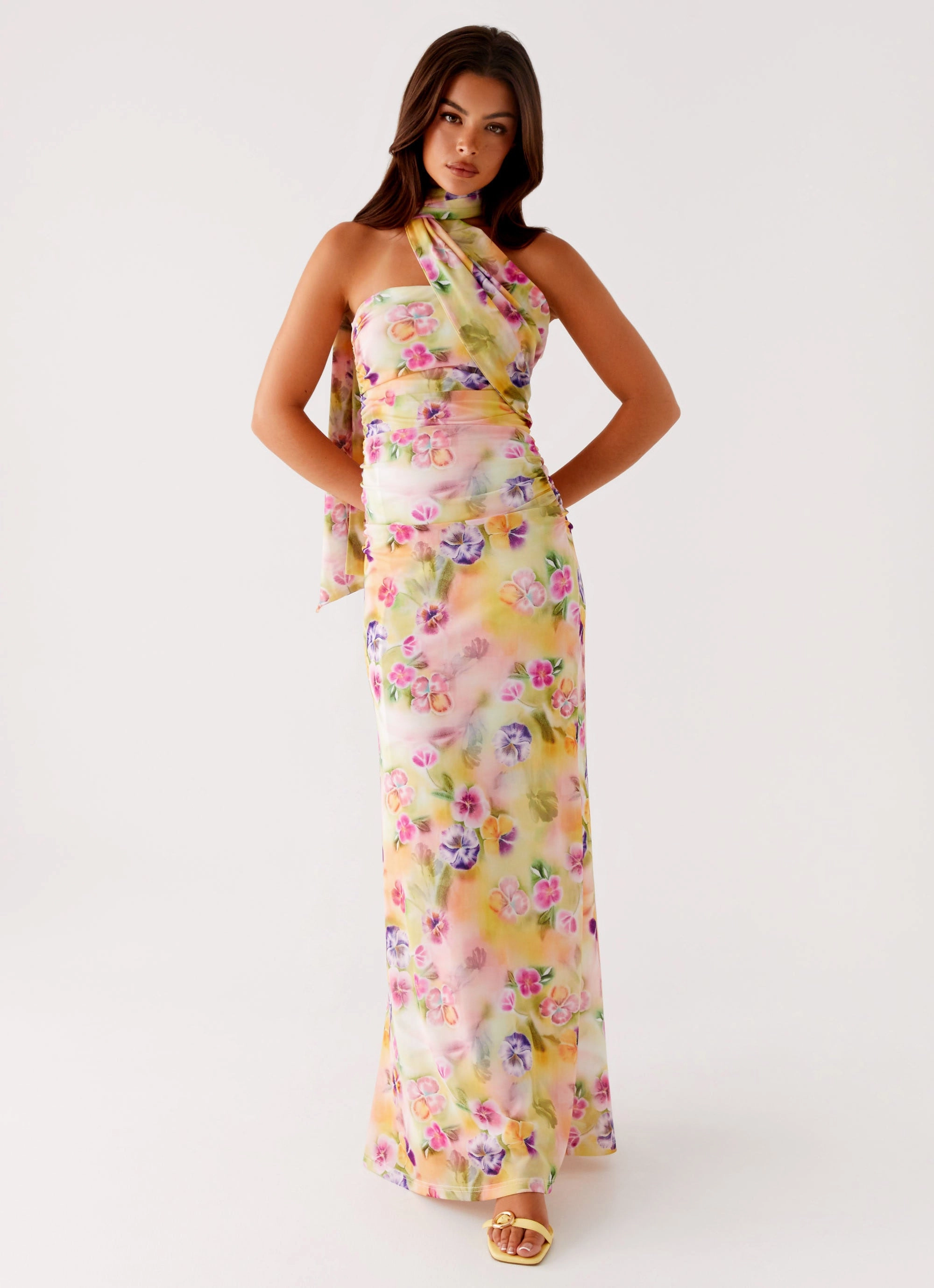 Tailored Wear Songbird Maxi Dress - Sunburst Floral