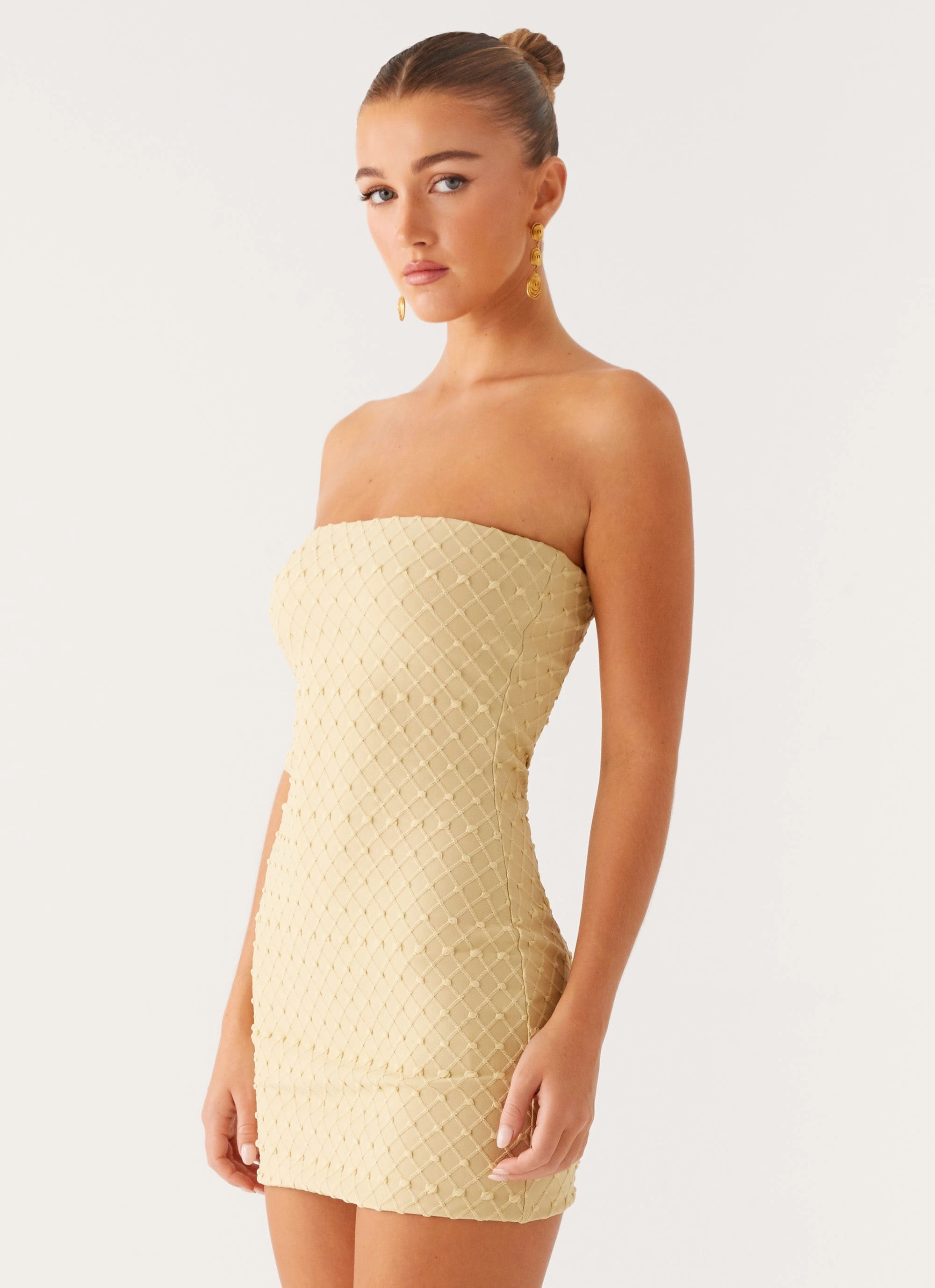 Soft touch evening dress Kamari Mini Dress - Sage