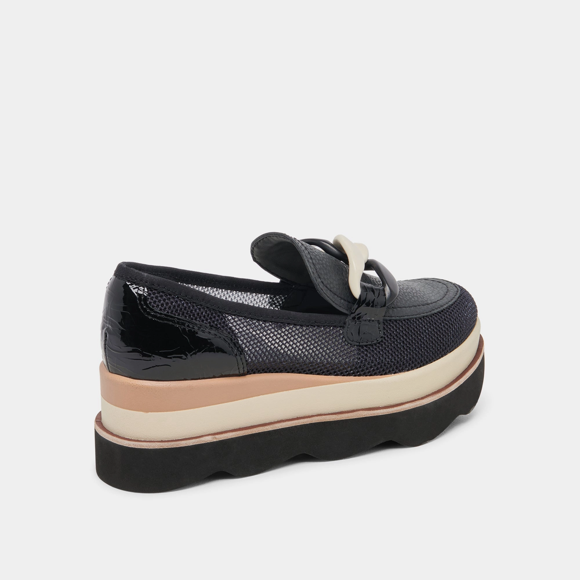 Dolce Vita Jaksen Sneakers in Onyx Mesh Collapsible