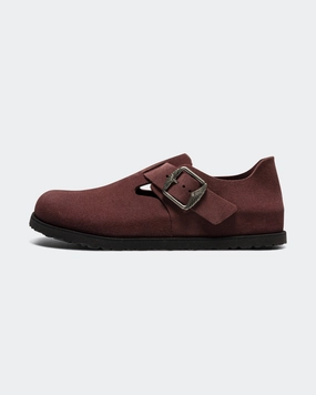 rubber London Suede - Deep Burgundy